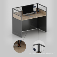 New design call center Modern Office Cubicles Partitions Office 4 Person Office Workstation